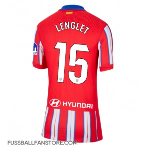 Atletico Madrid Clement Lenglet #15 Replik Heimtrikot Damen 2024-25 Kurzarm